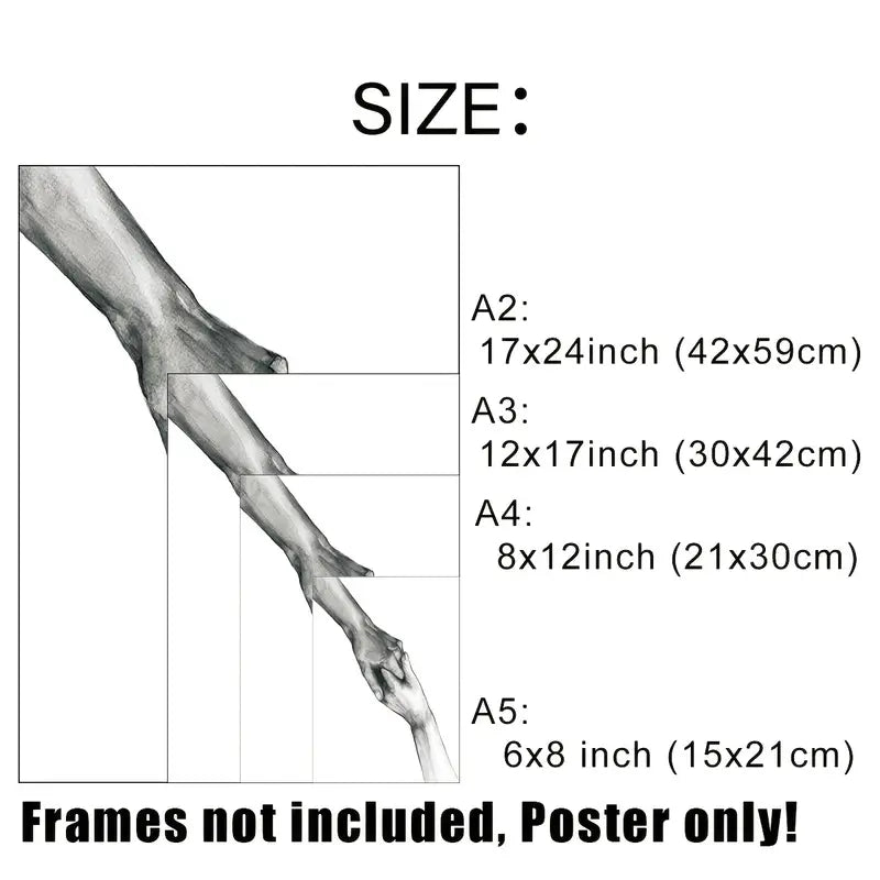 3pcs Love Canvas Print Posters for Home Decor