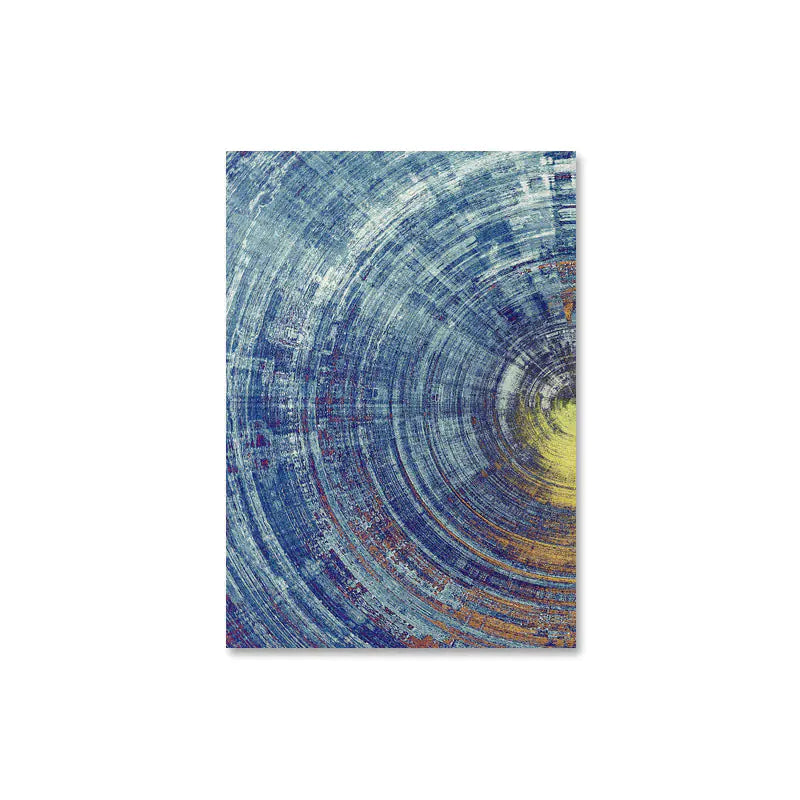 Modern Abstract Circle Wall Art for Living Room Decor