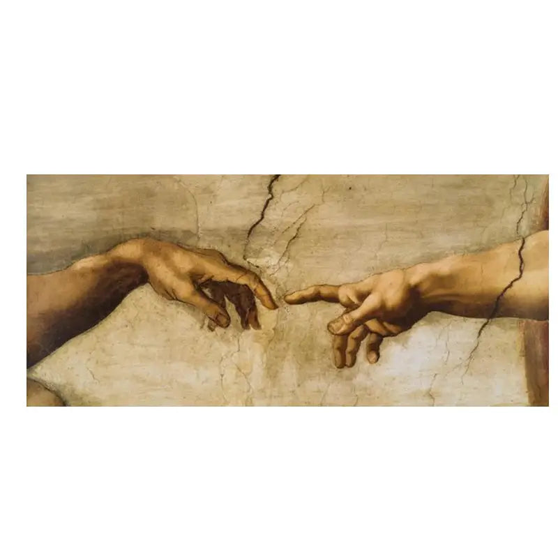 Modern Canvas Art - Adam Creation for Living Room Decor