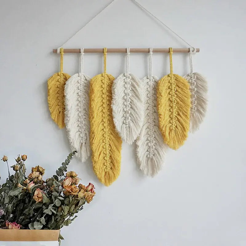 Geometric Tapestry Wall Hanging for Living Room Decor
