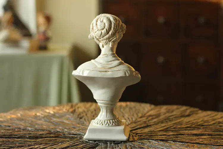 Resin Decorative Venus Bust for Living Room Decor