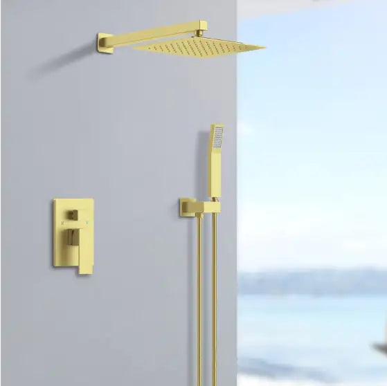 Shower System Shower Mixer Combo Set Wall-mounted